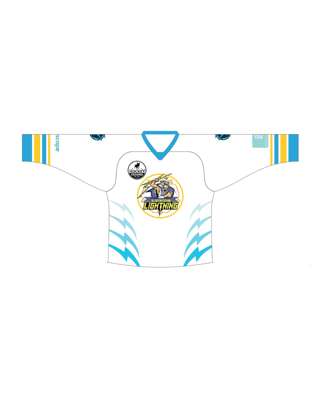 Leeds Lightning Ice Hockey Game Jersey - Image 3