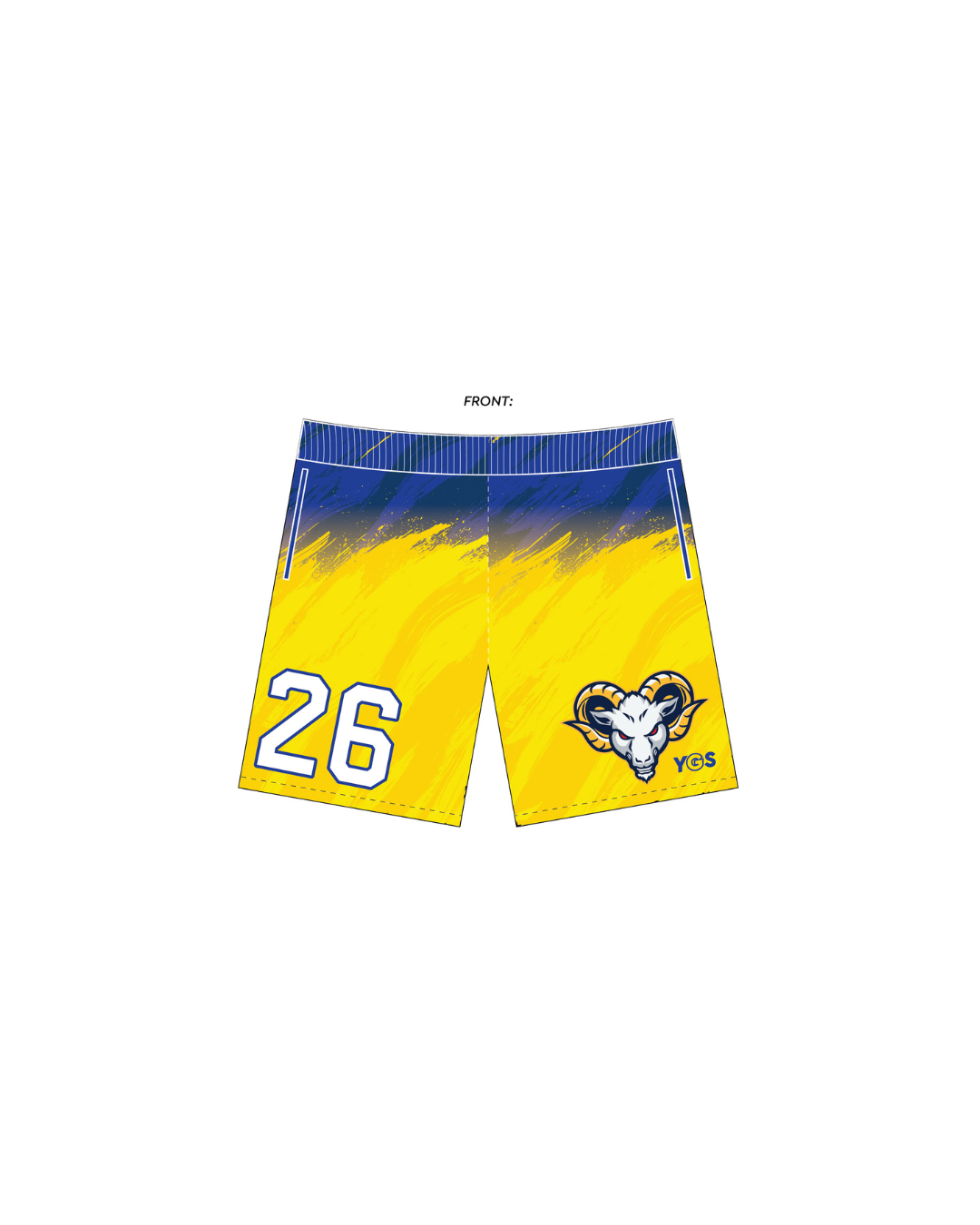 Leeds Rams Ball Hockey Shorts