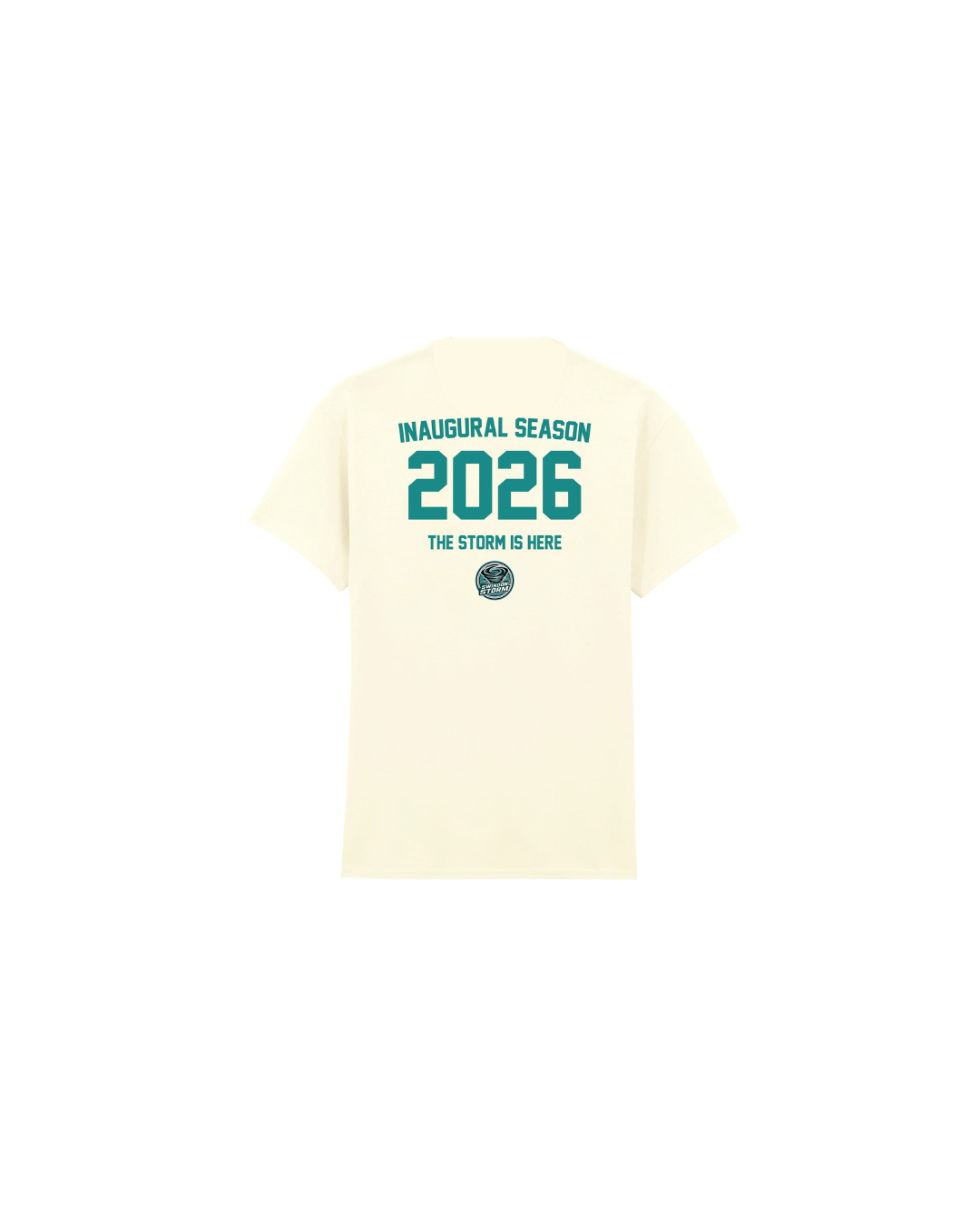 Swindon Storm (Off-White) Cotton T-Shirt - Image 2