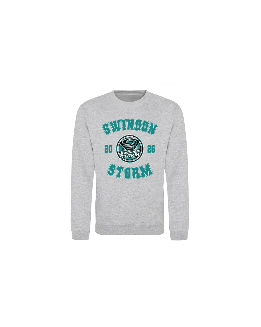 Swindon Storm Cotton Sweatshirt (Grey)
