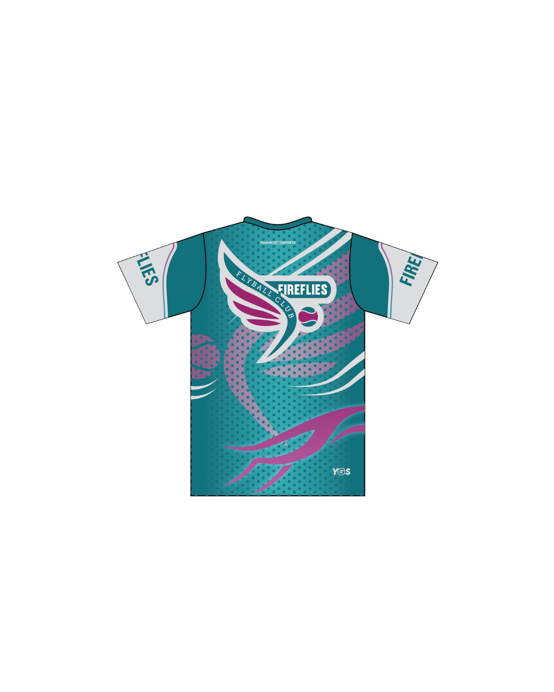 Fireflies Flyball Womens T-Shirt - Image 2
