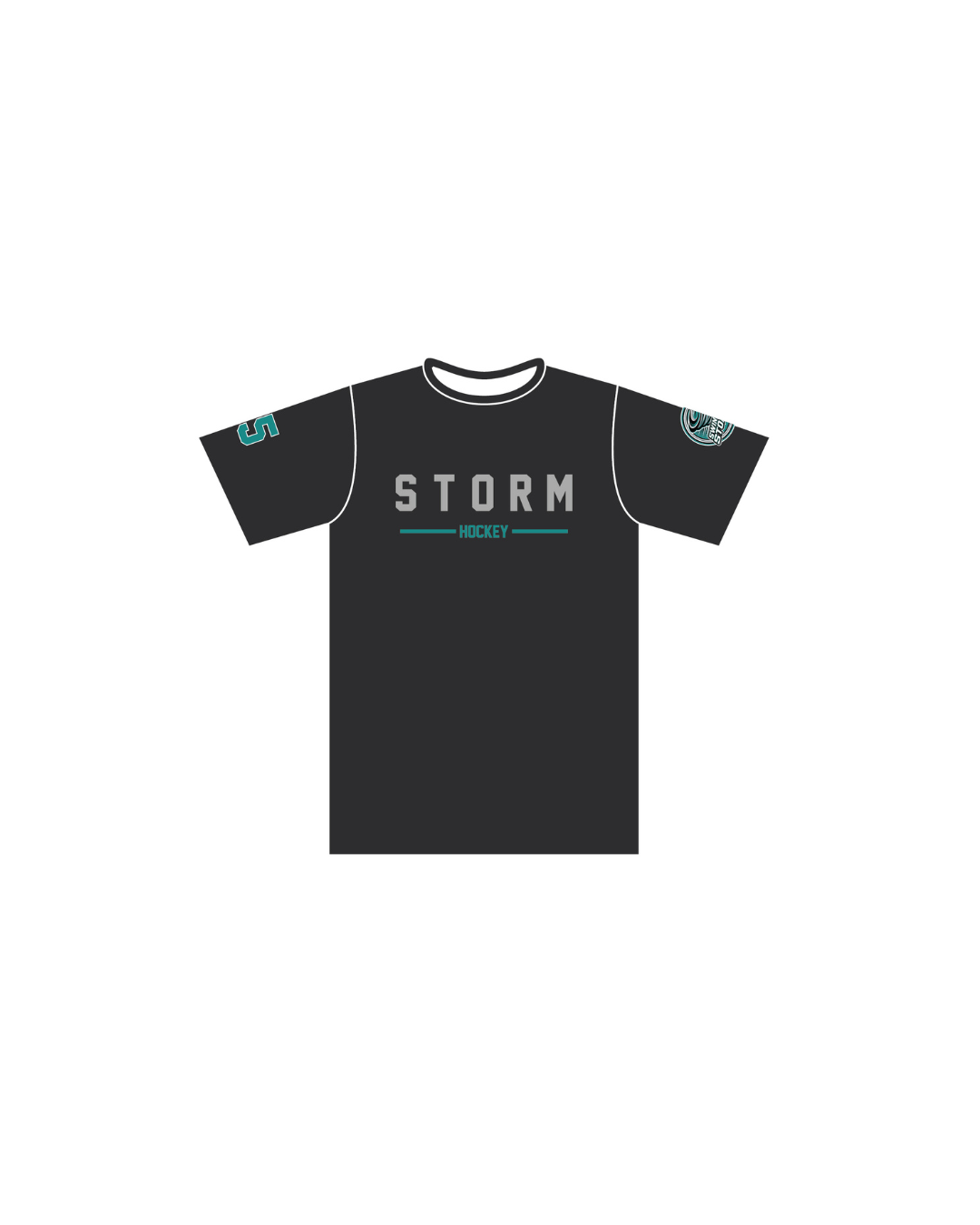 Swindon Storm Unisex Round Neck T-Shirt