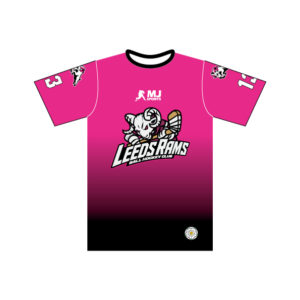 Leeds Rams Short Sleeve Ball Hockey Jersey