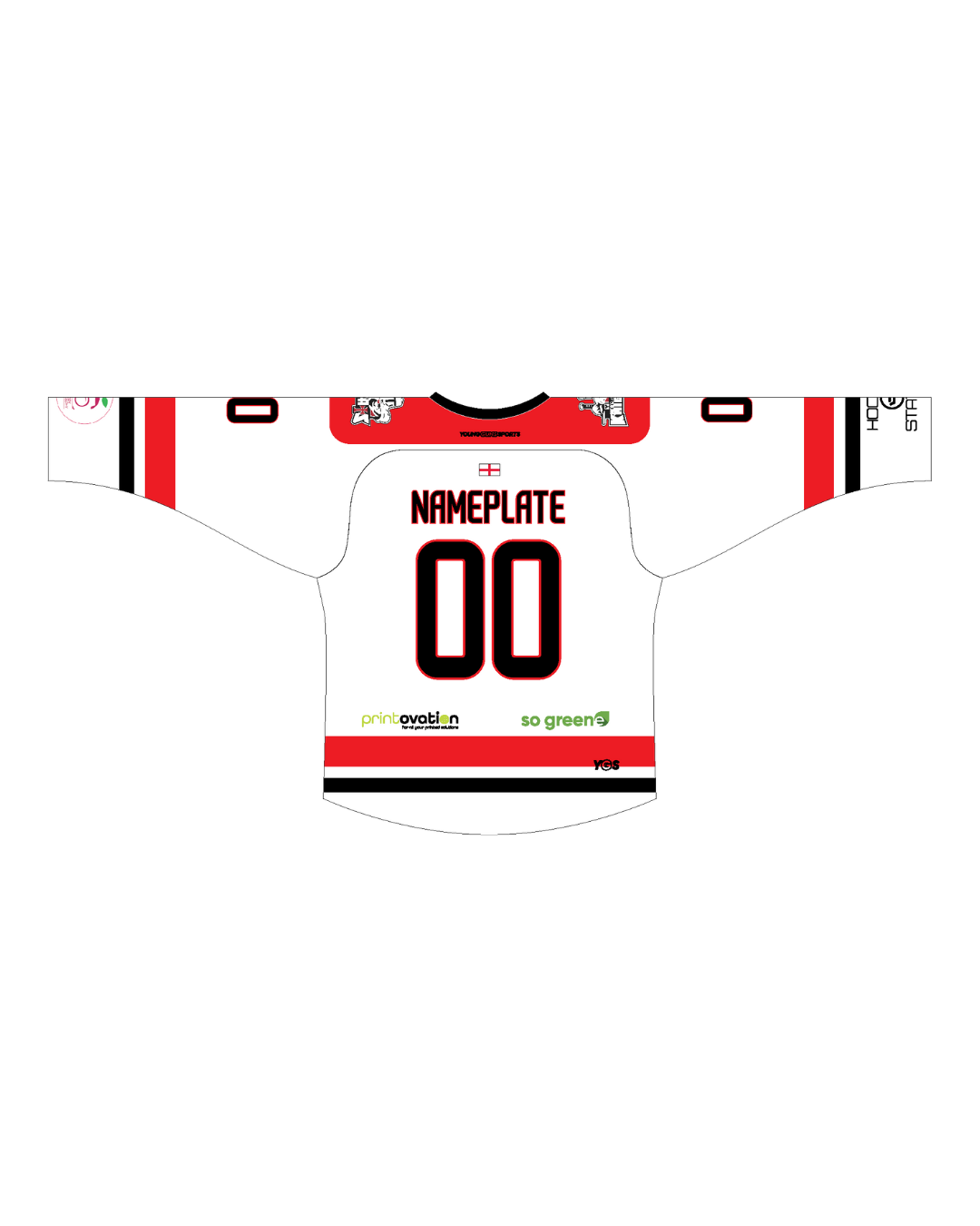 Windsor & Slough Alternative Ice Hockey Jersey - Image 2